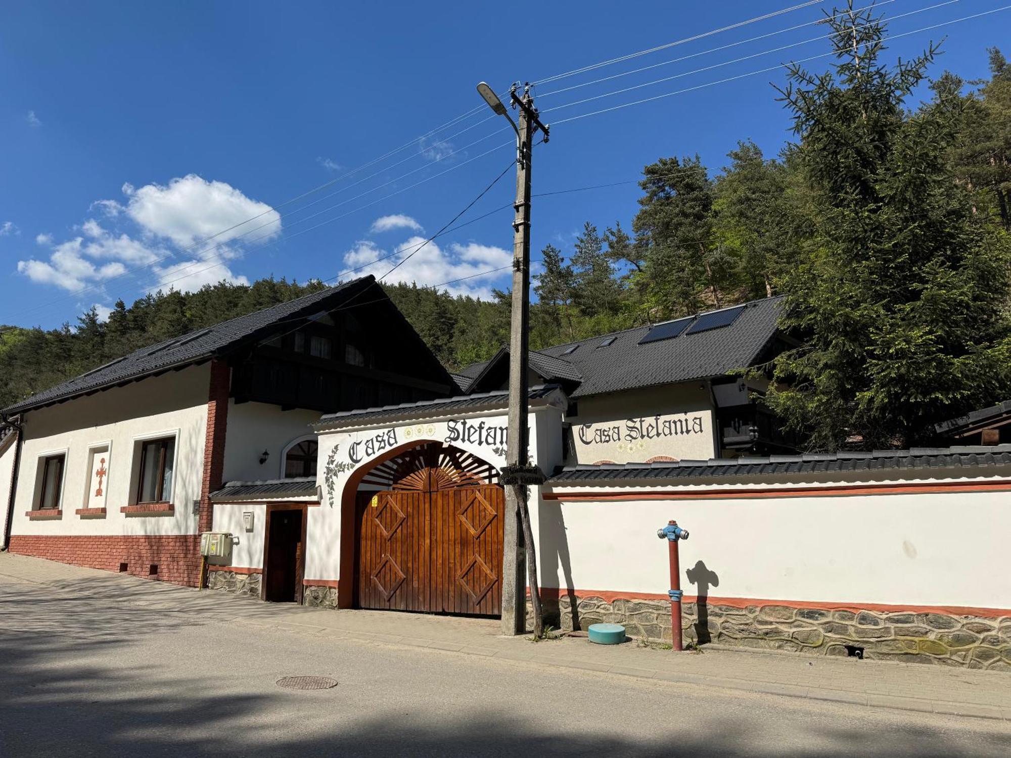 Casa Stefania Hotel Tălmaciu Exterior foto